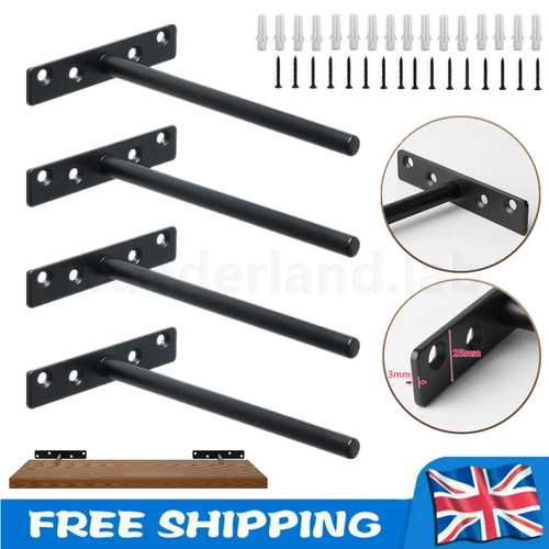 Pcs floating shelf brackets - floating,