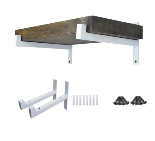 Pcs metal shelf - 2, brackets
