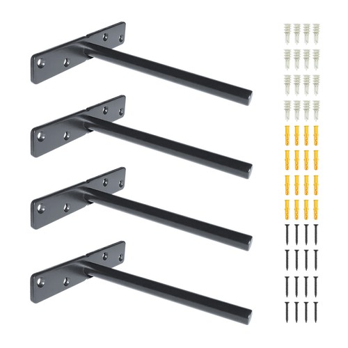 Pcs floating shelf - pcs, brackets
