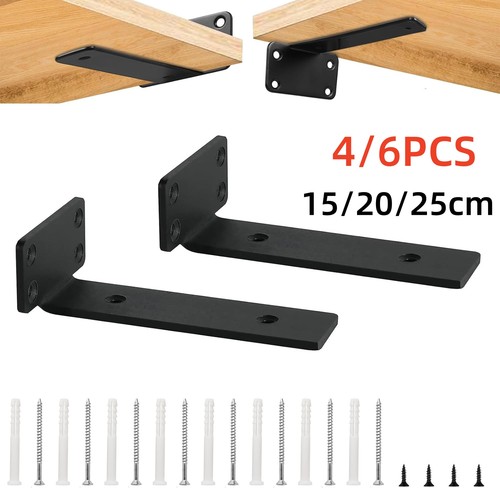 6pcs floating shelf brackets - shelf,