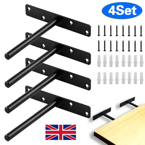 Pcs floating shelf brackets - floating,