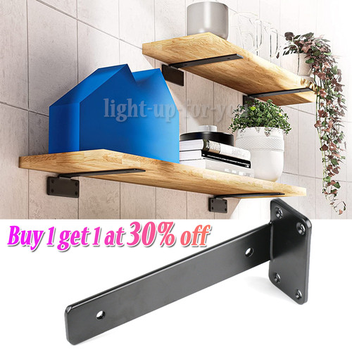 Pack black floating shelf - black,
