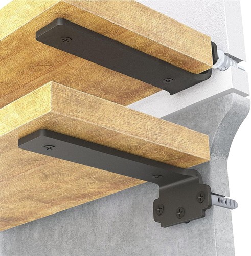 Pack floating shelf brackets - 6,