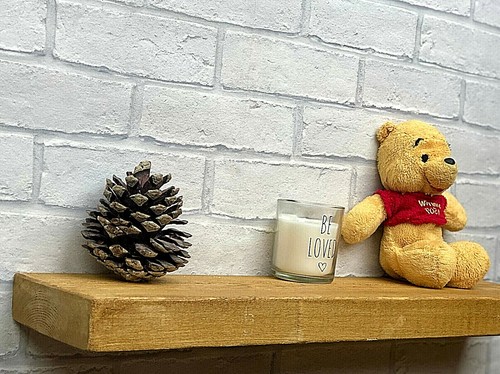 Rustic floating reclaimed - rustic,