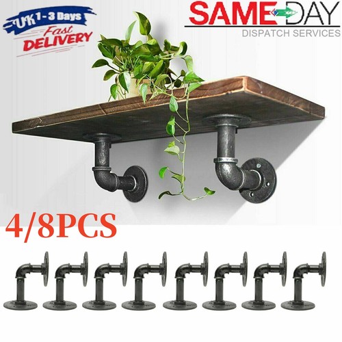 Pipe shelf brackets - 4-8x,