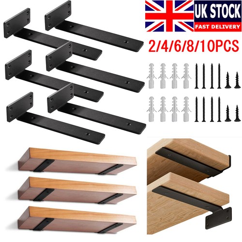 Rustic shelf brackets scaffold - rustic,