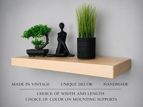 Chunky floating wall - floating, shelf